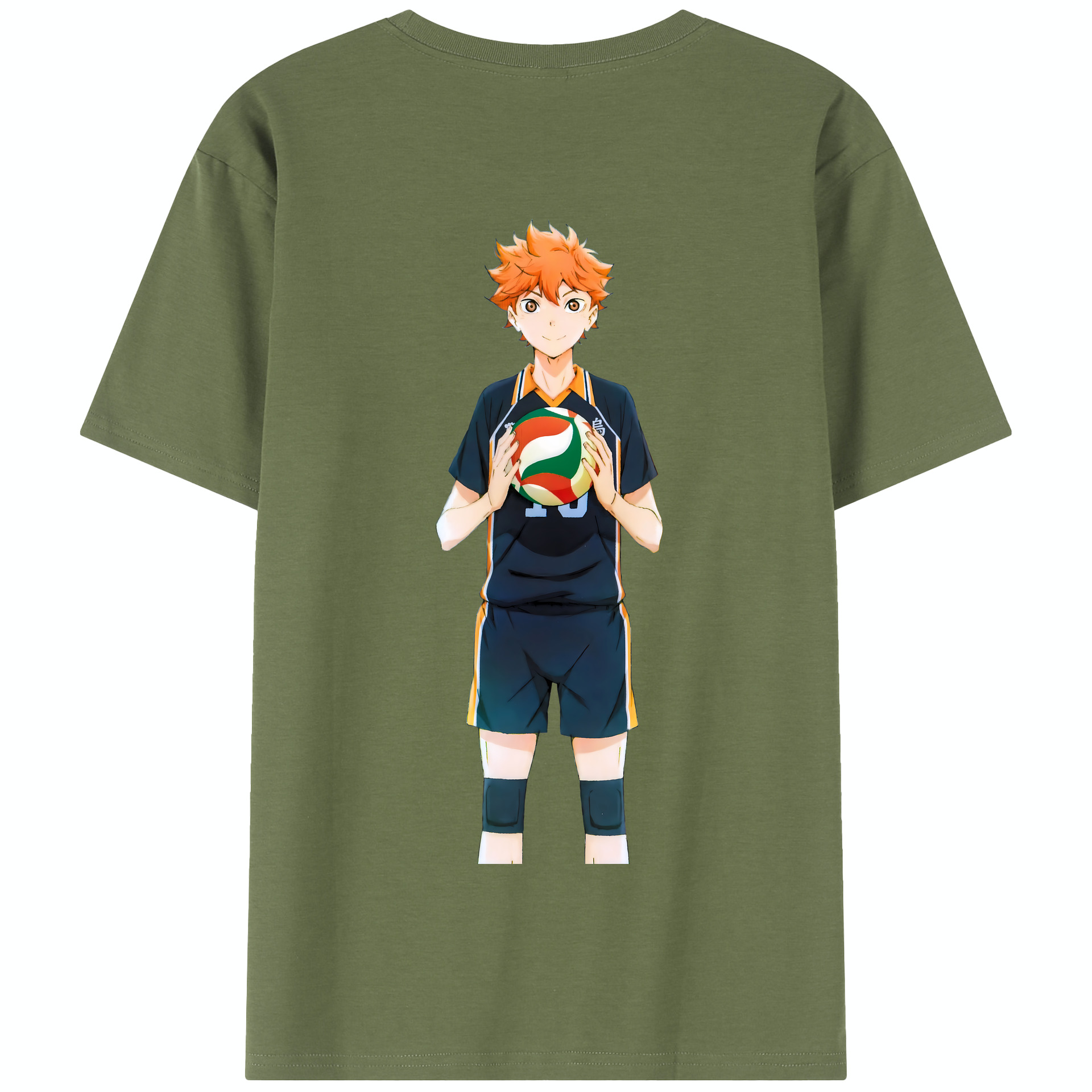 （画像用） ハイキュー!! Haikyu!! 綿100％半袖Tシャツ（背面プリント）